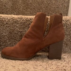 Soda Shoes Suede Booties
